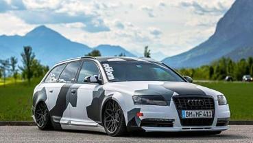 Preview: Audi A6 4F GFK Kotflügel 3 cm verbreitert je Seite